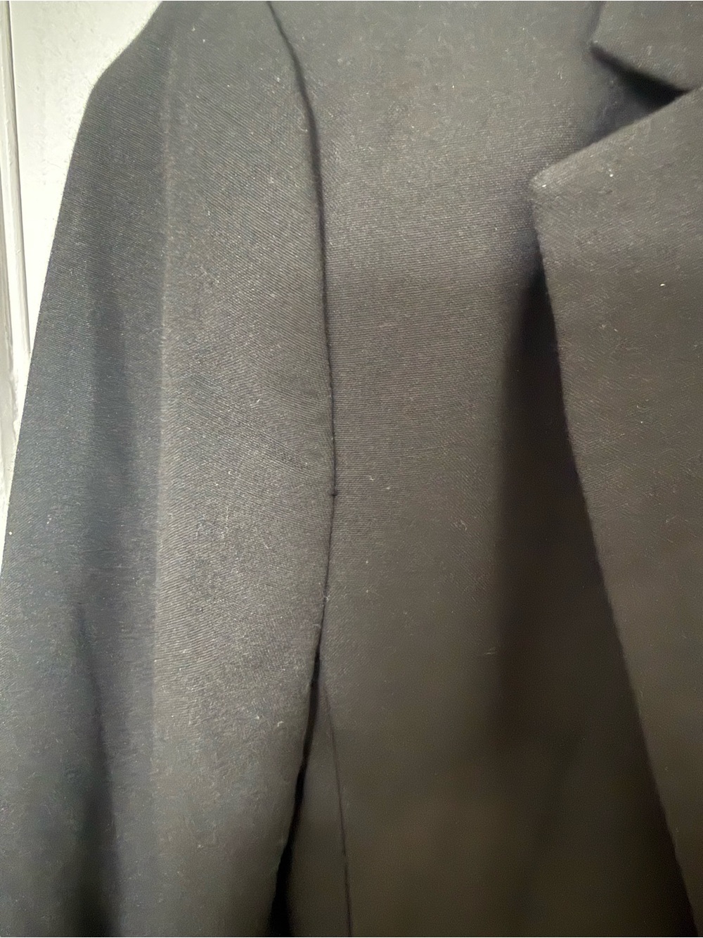 Michael Kors Black Blazer with Silver Zip Accents - Picture 7 of 8